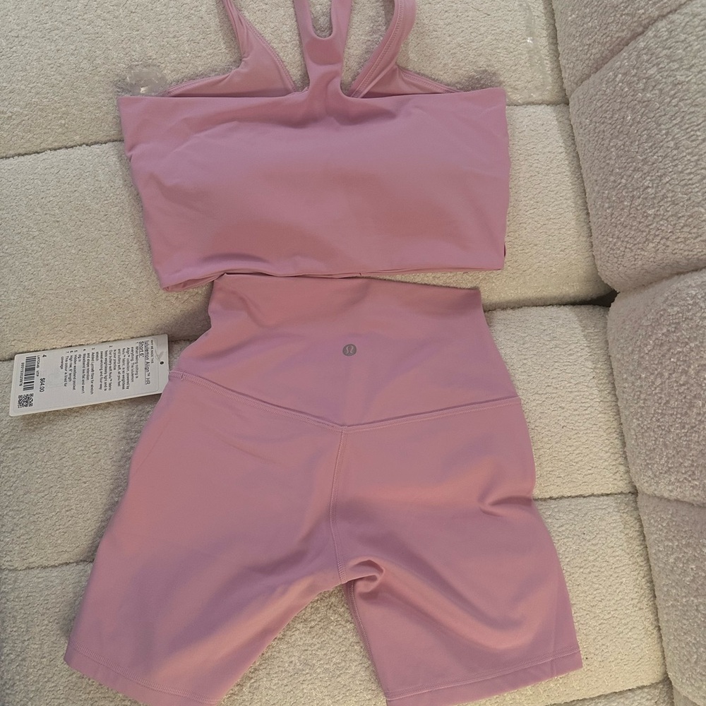 Lululemon Athletica Pink Sports Set